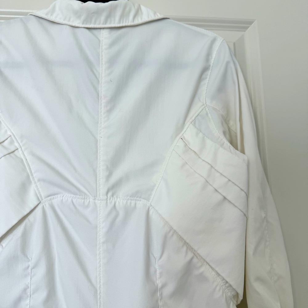 Nike White Track Jacket, Lightweight - Picture 3 of 5